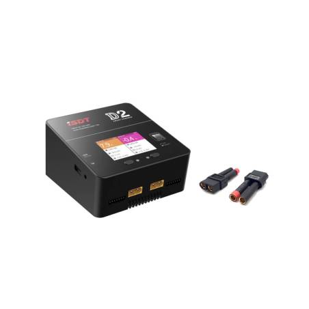 ISDT D2 Dual Charger 200W + Conectores