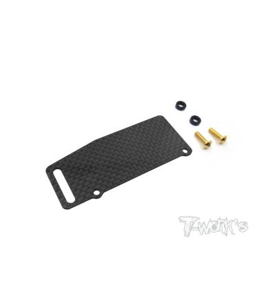 Graphite Fuel Tank Guard V2 ( For Mugen MBX8/R ) - TW-TO-255-MBX8-V