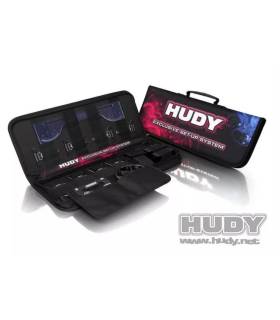 SET DE HERRAMIENTAS DE MONTAJE + BOLSA DE TRANSPORTE - PARA COCHES TODOTERRENO 1/8 - HUDY