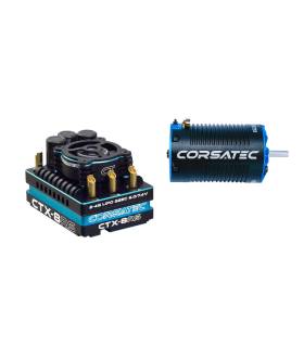 VARIADOR CORSATEC RACE PRO 1/8 250A + MOTOR 1900KV - CT30001-C1