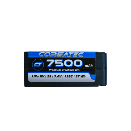 BATERÍA GRAFENO HV+ LIPO 2S BIG SHORTY 7500MAH 138C - CT10021