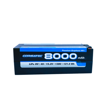 BATERÍA GRAFENO HV+ LIPO 4S STICK 8000 MAH 138C - CT10031