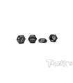 Self-Locking Wheel Nut With Cover P1 (Black) - TW-TO-050_BLACK