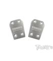 Stainless Steel Rear Chassis Skid Protector (Associated RC8B4.1) 2pcs