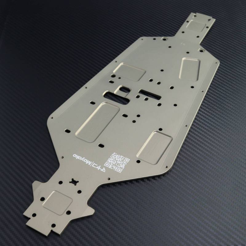 Chasis Aluminio 3mm para Mayako MX8 - MYB0001 Chasis Aluminio 3mm para Mayako MX8 - MYB0001