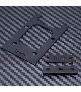 Front 1mm Plastic Gearbox Spacer Set for Mayako MX8 (-22)