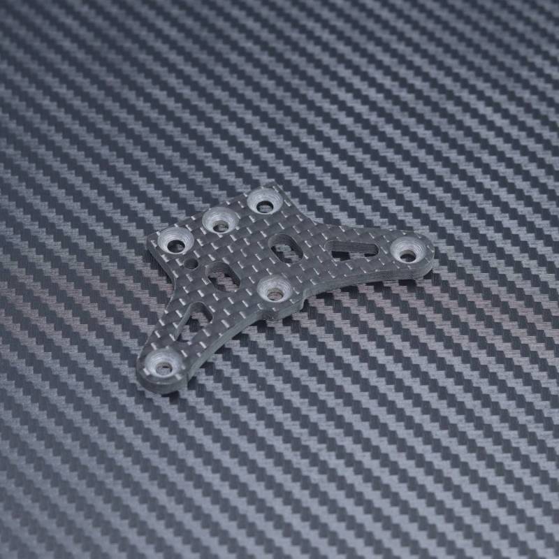 Carbon Fibre Upper Steering Plate for Mayako MX8 (-22) Carbon Fibre Upper Steering Plate for Mayako MX8 (-22)