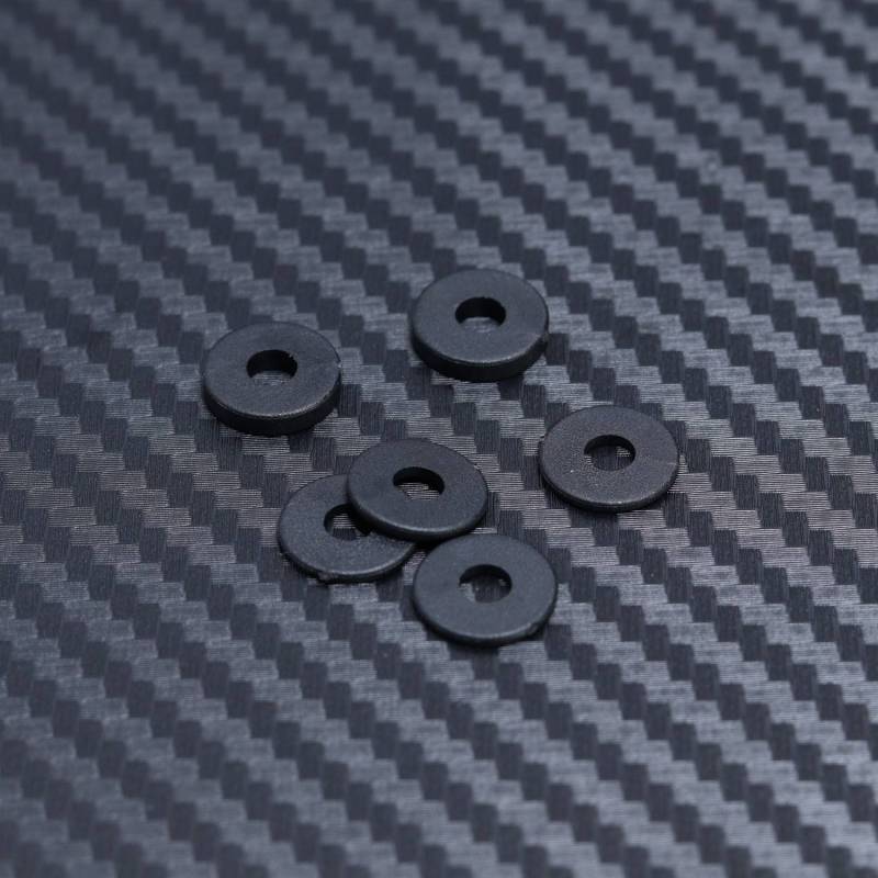 Plastic Rear Hub Spacers 2 x 2mm. 4 x 1mm for Mayako MX8 (-22) Plastic Rear Hub Spacers 2 x 2mm. 4 x 1mm for Mayako MX8 (-22)