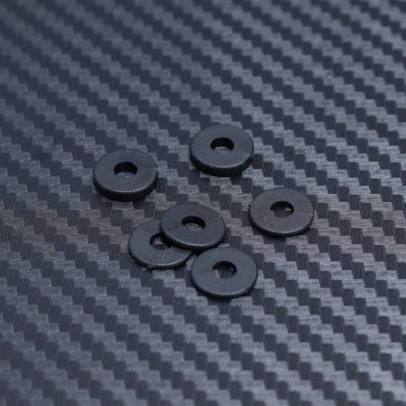 Plastic Rear Hub Spacers 2 x 2mm. 4 x 1mm for Mayako MX8 (-22)
