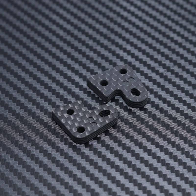 Carbon Fibre Steering Knuckle Plate 2 (Short) for Mayako MX8 (-22) Carbon Fibre Steering Knuckle Plate 2 (Short) for Mayako MX8 (-22)