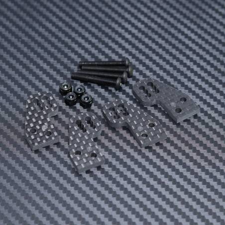 CNC Rear Hub 3mm Carbon Fibre Link Plate 1 – Long Link
