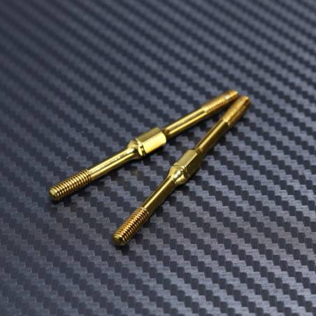 Steel Steering Link Turnbuckle M4 x 60mm 2pcs for Mayako MX8 (-22)