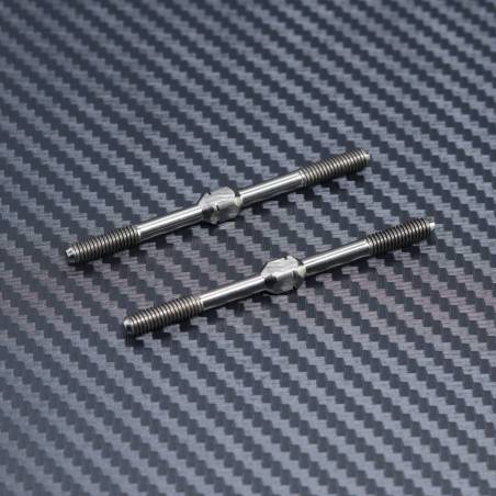 Tirantes Dirección Titanio M4x60mm 2 uds para Mayako MX8 - MYB0069TI