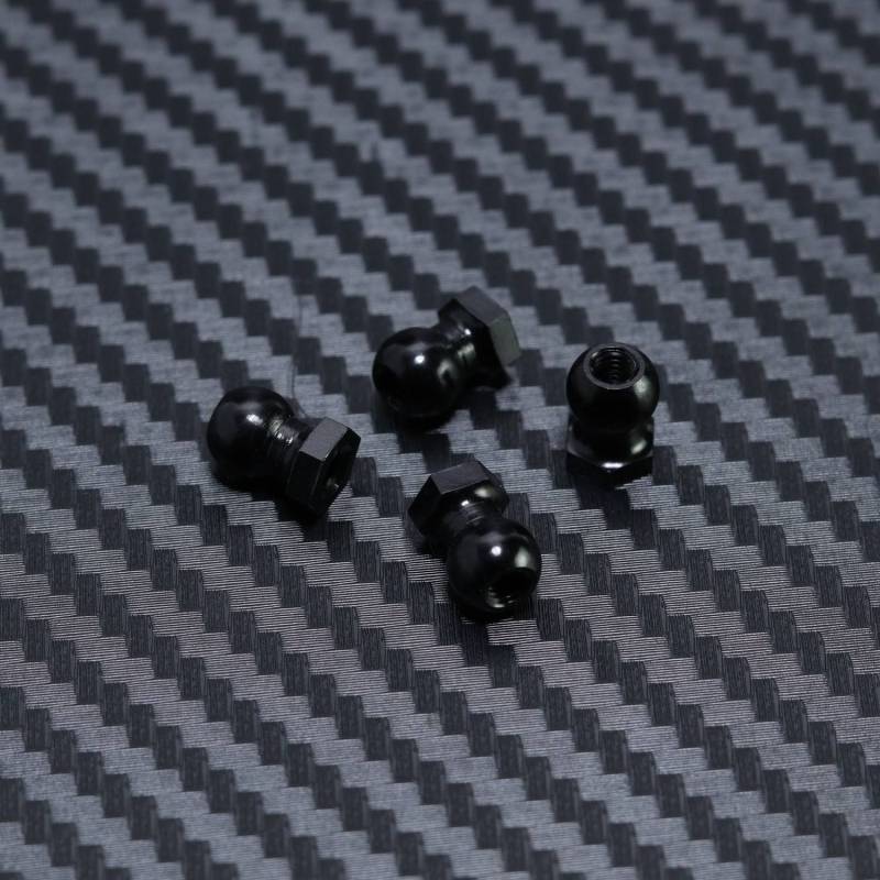Alunminium Servo Arm Threaded Ball With Nut 4pcs for Mayako MX8 (-22) Alunminium Servo Arm Threaded Ball With Nut 4pcs for Mayako MX8 (-22)