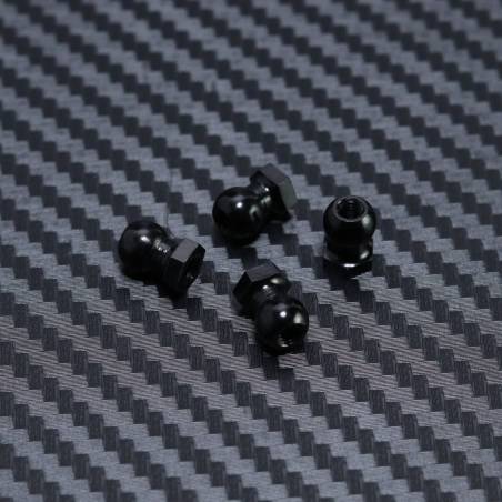 Alunminium Servo Arm Threaded Ball With Nut 4pcs for Mayako MX8 (-22)