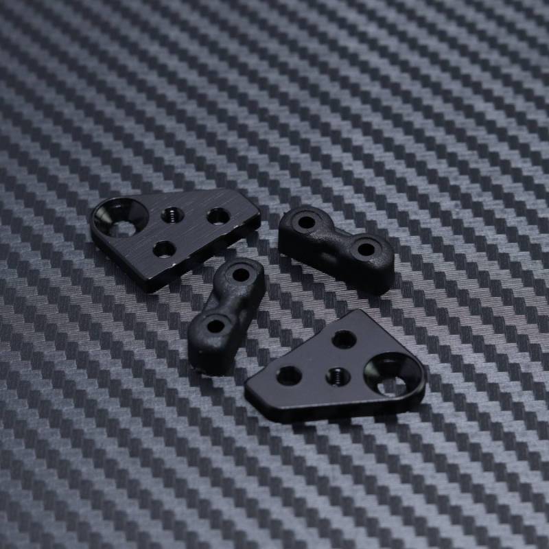Set Soportes Servo Dirección Aluminio para Mayako MX8 - MYB0095