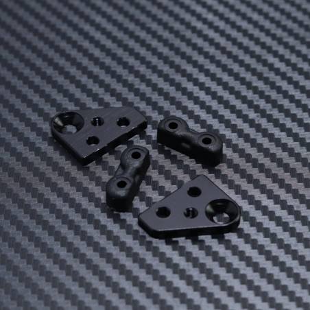Set Soportes Servo Dirección Aluminio para Mayako MX8 - MYB0095