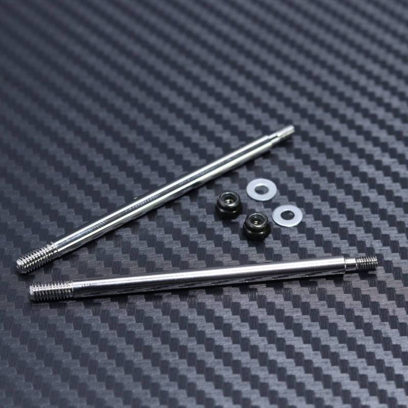 Rear 64.50mm (Stock) Shock Shaft 2pcs for Mayako MX8 (-22) Rear 64.50mm (Stock) Shock Shaft 2pcs for Mayako MX8 (-22)