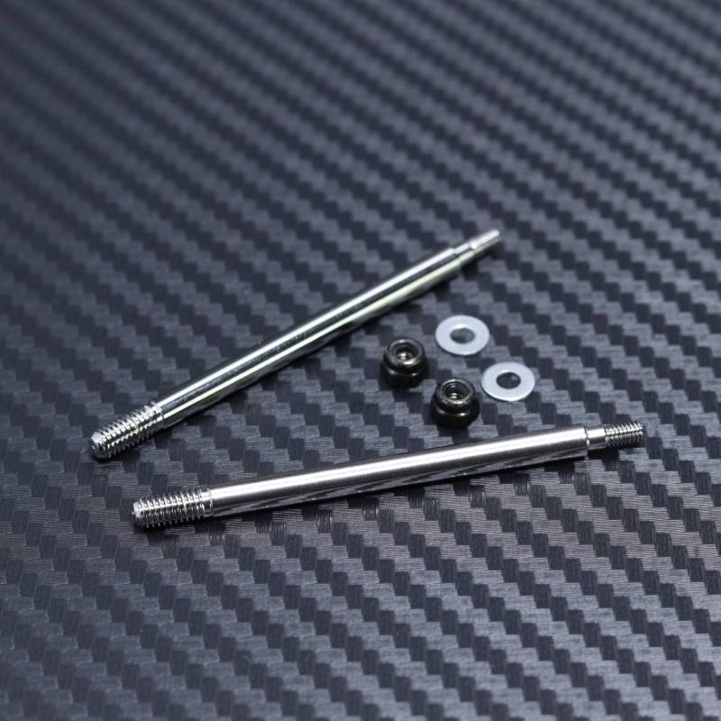 Front 59.50mm (Long) Shock Shaft 2pcs for Mayako MX8 (-22) Front 59.50mm (Long) Shock Shaft 2pcs for Mayako MX8 (-22)