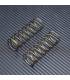 Front Shock Spring Brown 65mm 8.75. 2pcs for Mayako MX8 (-22)