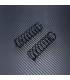 Rear Shock Spring Black 80mm 10.25. 2pcs for Mayako MX8 (-22)