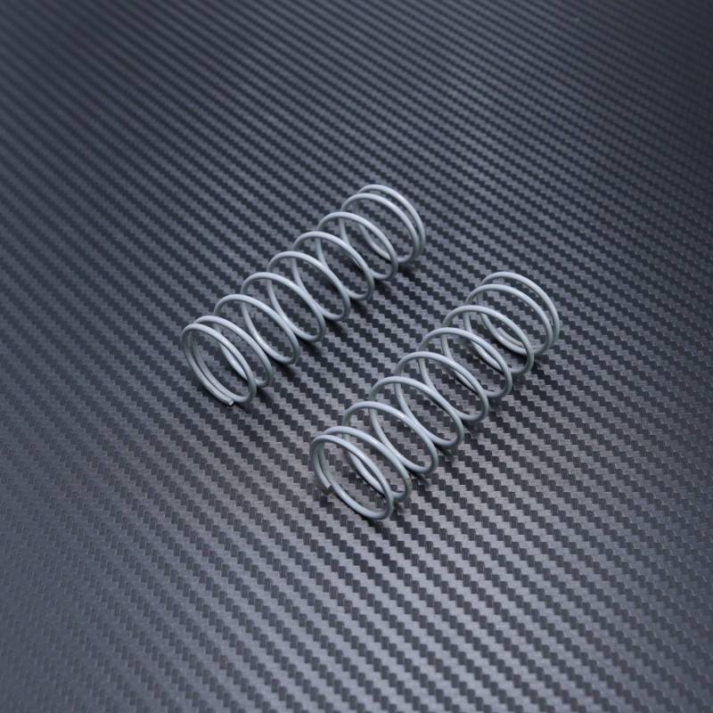 Front Shock Spring Grey 65mm 9.0. 2pcs for Mayako MX8 (-22)