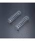 Rear Shock Spring Grey 80mm 10.75. 2pcs for Mayako MX8 (-22)