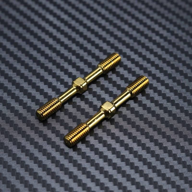 Steel 43mm Front Upper Arm Turnbuckle 2pcs for Mayako MX8 (-22) Steel 43mm Front Upper Arm Turnbuckle 2pcs for Mayako MX8 (-22)