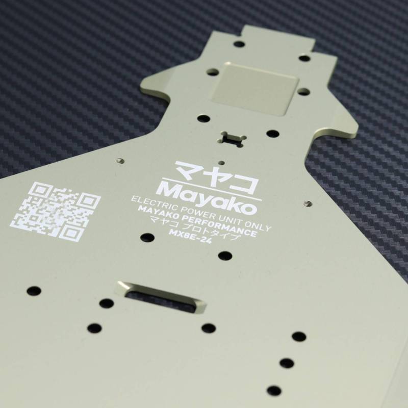 3mm Main Chassis for Mayako MX8E (-24) 3mm Main Chassis for Mayako MX8E (-24)