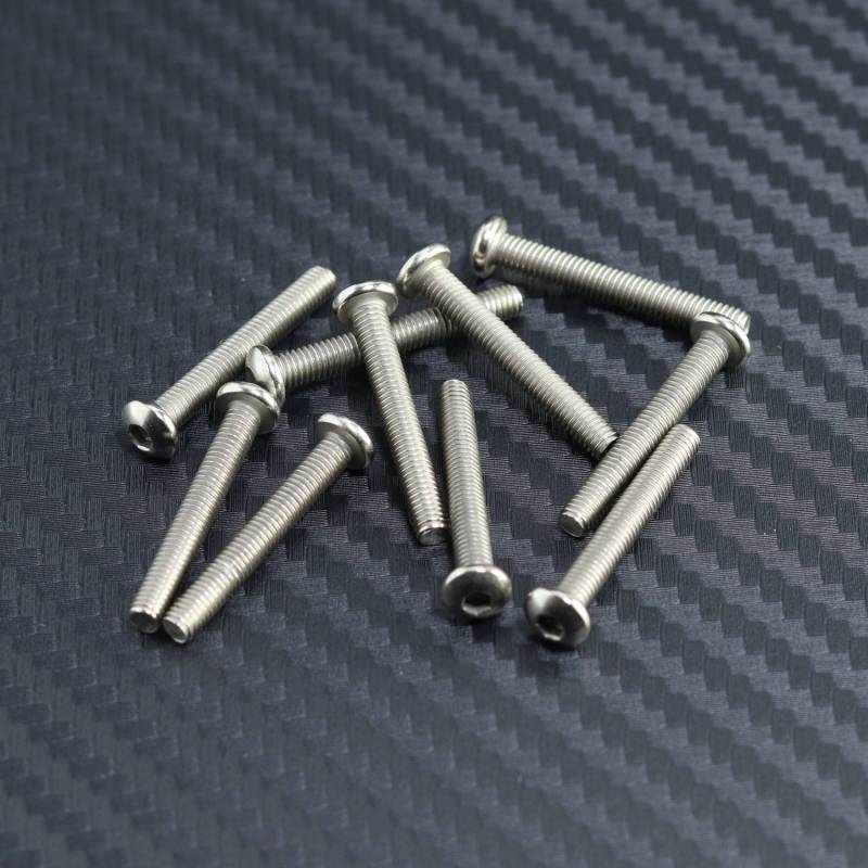 M3 x 22mm REVERSE THREAD Button Head (10pcs) M3 x 22mm REVERSE THREAD Button Head (10pcs)