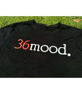 T-SHIRT 36mood. Negra - size XXL