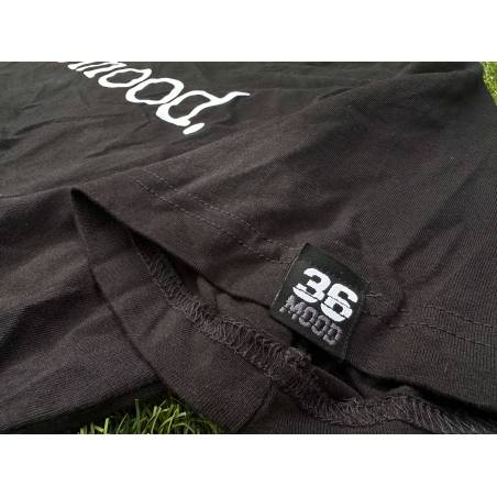 T-SHIRT 36mood. Negra - size L - MEC102L