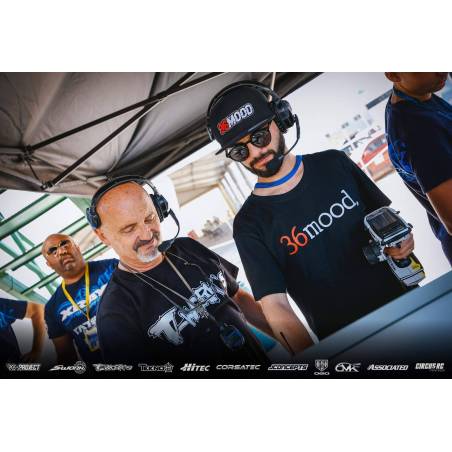 T-SHIRT 36mood. Negra - size XXL - MEC102XXL