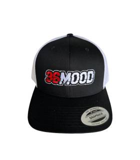 HAT 36mood Trucker black/white - MEG101