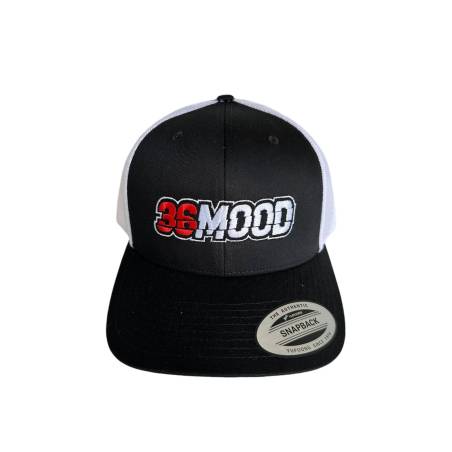HAT 36mood Trucker Negra/Blanca - MEG101