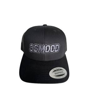 HAT 36mood Trucker Negra grey logo - MEG103