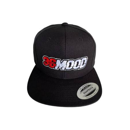 HAT 36mood Trucker Negra official logo - MEG102