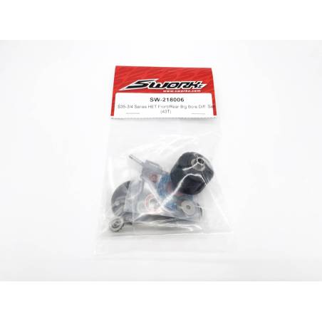 HET Front/Rear Big Bore Diff. Set (43T) - SWORKZ