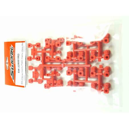 SWORKz Colourful Plastic Inserts Set RED (2Set) - SWORKZ