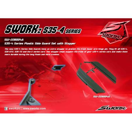 SWORKz Plastic Side Guard Set 2.0 - SW228004A