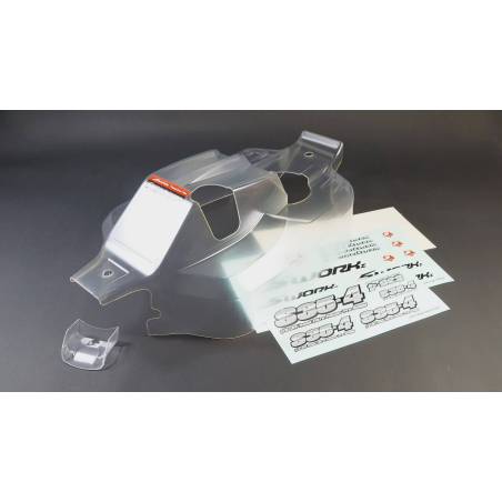 SWORKz Falcon ST-4 Clean Body Shell (Pre-Cut for Nitro) - SW258001CN