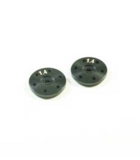 SWORKz BBS System Shock Piston 1.4mmX6 Holes (BK)(2PC) - SW330563A