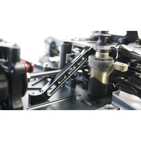 SWORKz Lightened Aluminum Front Chassis Brace Short - SW338034