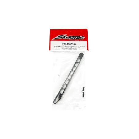 SWORKz Lightened Aluminum Rear Chassis Brace - SW338035A