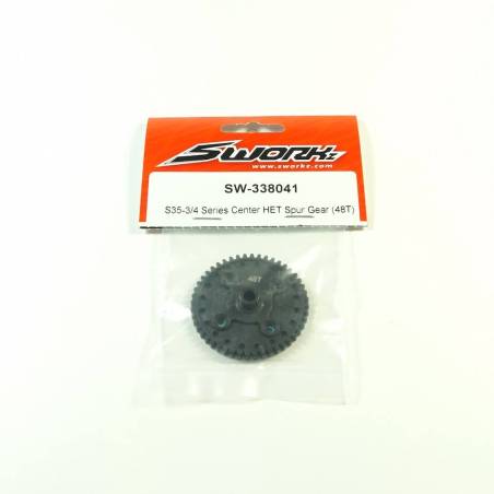 SWORKz HET Center HET Spur Gear (48T) - SW338041