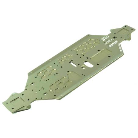 SWORKz T7075 Aluminum Lightened Main Chassis (Opt+3mm) - SW338115L