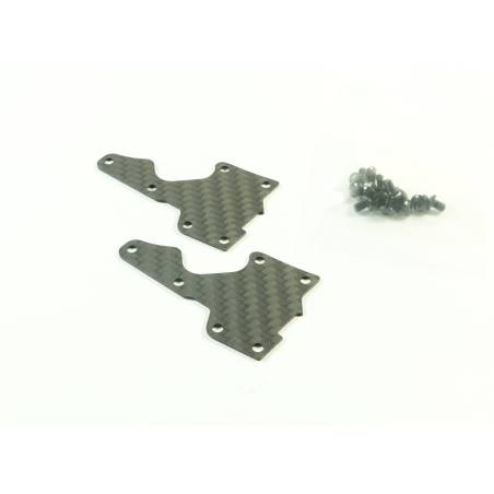 SWORKz Composite Carbon Front Lower Arm Cover 1mm (2) - SW34002210