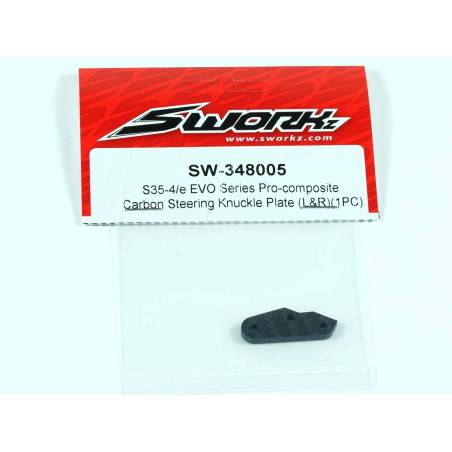 SWORKz Pro-composite Carbon Steering Knuckle Plate (L&R)(1) - SWORKZ