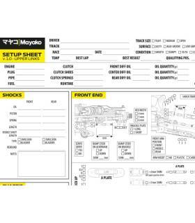 SETUP-SHEET MAYAKO MX8 - EDITABLE