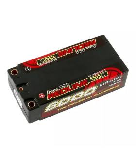 Lipo 2S 6000mah 7.6V HV 130C Shorty PK5 - GENS ACE - GA60002S13D5